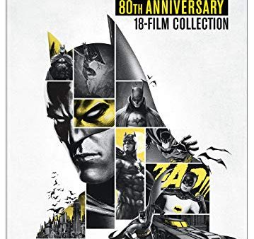 BATMAN 80TH ANNIVERSARY COLLECTION (DVD) For Discount