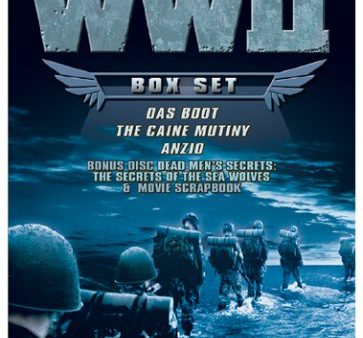 WW II 60TH ANNIVERSARY COMMEMORATIVE BOX SET (DAS BOOT, ANZIO, CAINE MUTINY, DEAD MEN S SECRET..WITH SCRAPBOOK) Fashion