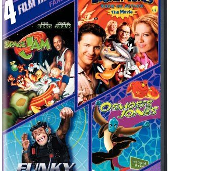 4 FILM FAVORITES: FAMILY COMEDIES (SPACE JAM   LOONEY TUNES: BACK IN ACTION   FUNKY MONKEY   OSMOSIS JONES) Fashion