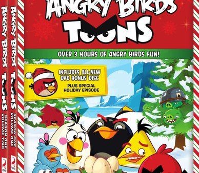 ANGRY BIRDS TOONS  - DVD-SEASON ONE, VOLUMES ONE & TWO Discount