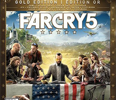 FAR CRY 5 GOLD EDITION (INCLUDES STEELBOOK + EXTRA CONTENT + SEASON PASS SUBSCRIPTION) - TRILINGUAL - PLAYSTATION 4 For Sale