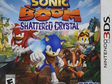 SONIC BOOM SHATTERED CRYSTAL 3DS - NINTENDO 3DS For Sale