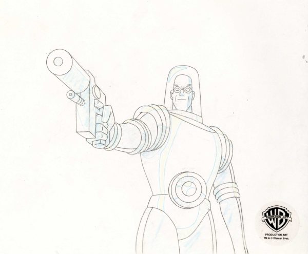 Batman The Animated Series Original Production Drawing: Mr. Freeze Online Sale