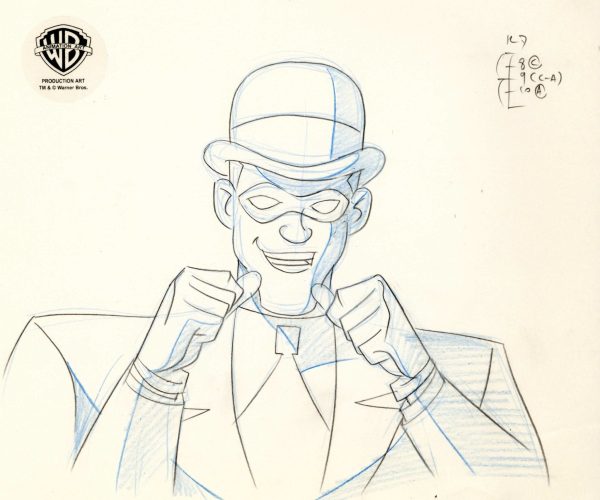 Batman The Animated Series Original Production Drawing: Riddler on Sale