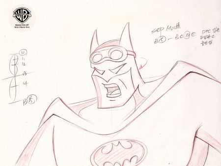 Batman The Animated Series Original Production Drawing: Batman For Discount