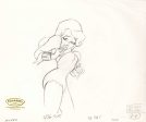 Batman The Animated Series Original Production Drawing: Poison Ivy Supply