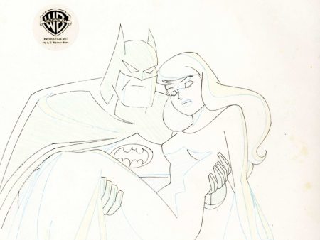 Batman And Mr.Freeze Subzero Original Production Drawing: Batman and Nora Fries Online