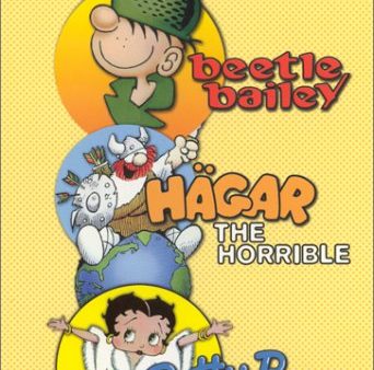 BEETLE BAILEY HAGAR BETTY BOOP  - DVD-12 CARTOONS-RHINO HOME VIDEO Hot on Sale