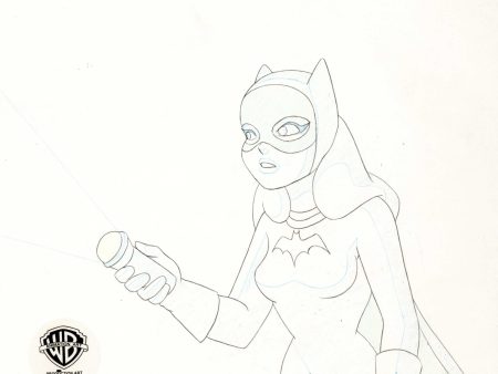 Batman The Animated Series Original Production Drawing: Batgirl For Discount