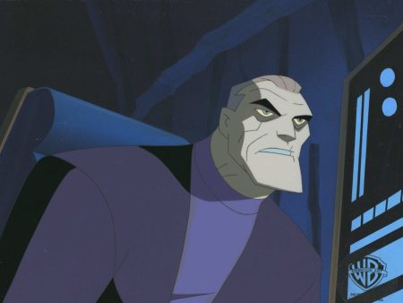 Batman Beyond Original Production Cel on Original Background: Bruce Wayne on Sale