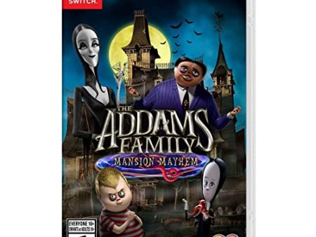 THE ADDAMS FAMILY MANSION MAYHEM - NINTENDO SWITCH Sale