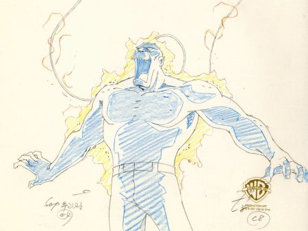 Batman The Animated Series Original Production Drawing: Killer Croc Online now