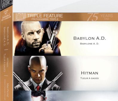 BABYLON A.D. HITMAN MAX PAYNE  - DVD-TRIPLE FEATURE Online Hot Sale