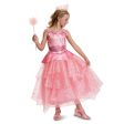 Child Wicked Glinda Pink Dress Deluxe Costume Sale