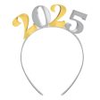 2025 New Year Electroplated Headband 9.25inch Supply