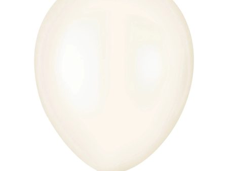 Luxury White Latex Balloon 5inches 50pcs Online now