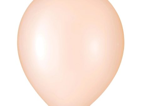 Luxury Mellow Peach Latex Balloon 12inches 25pcs Online Sale