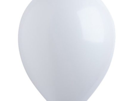 Frosty White Standard Latex Balloons 11in, 50pcs Online now