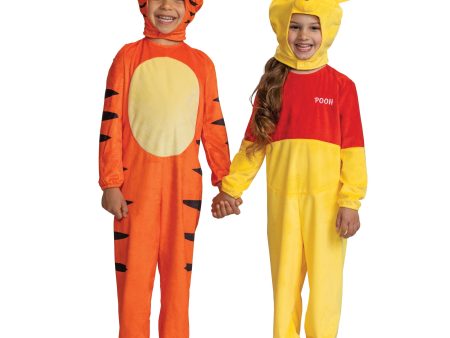 Child Tigger Two Sided Plush Deluxe Costume For Discount