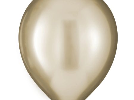 Luxury Prosecco Metallic Latex Balloon 12inches 25pcs For Discount