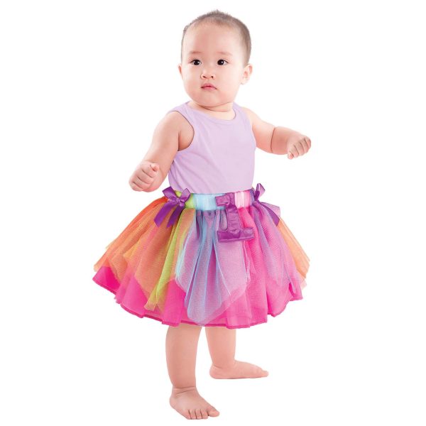 1st Birthday Multicolored Girl TuTu Discount