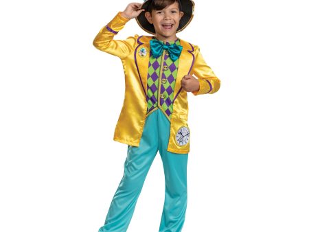 Child Mad Hatter Alice in Wonderland Classic Costume For Cheap