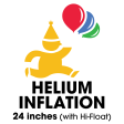 Helium Inflation for 24in with Hi-Float (For Dubai Orders) Supply