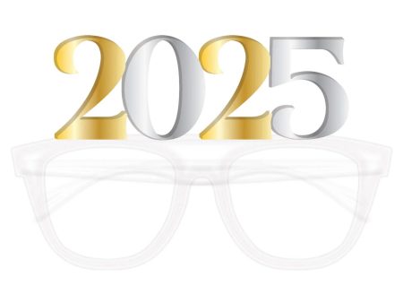 2025 Gold & Silver Light-Up Nye Glasses Online Hot Sale