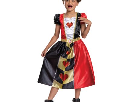 Child Queen of Hearts Alice in Wonderland Classic Costume Supply