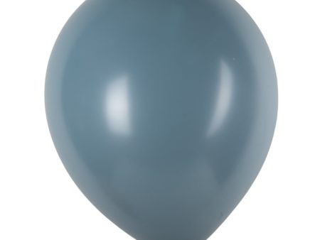 Dusty Blue Fashion Latex Balloon 5in 100pcs Fashion