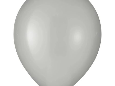 Luxury Dark Grey Latex Balloon 12inches 25pcs on Sale