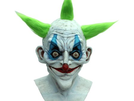 Old Clown Creepy Rubber Mask Online Hot Sale