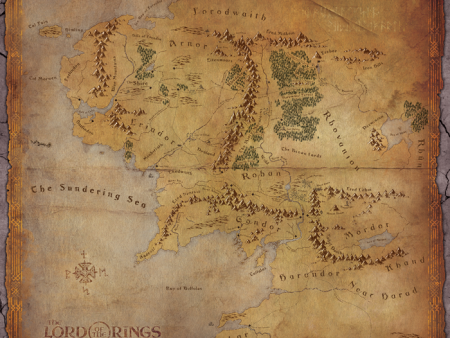 The Lord of the Rings: Journeys in Middle-Earth Playmat Online