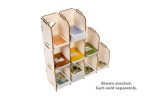 Broken Token - Stacking Tabletop Card Holder - Mini 2 Tray on Sale