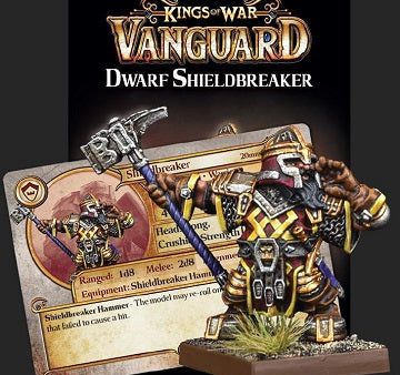 Kings Of War: Vanguard Dwarf Shieldbreaker Online