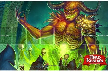 Hero Realms: Playmat - Tyrannor For Cheap