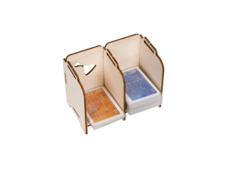 Broken Token - Stacking Tabletop Card Holder - Mini 2 Tray on Sale