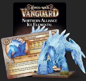 Kings Of War: Vanguard Northern Alliance Ice Elemental Hot on Sale