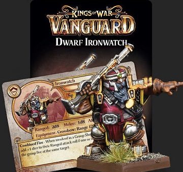 Kings Of War: Vanguard Dwarf Ironwatch Online now