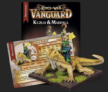 Kings Of War: Vanguard Kuzlo & Madfall Mercenary Online Hot Sale